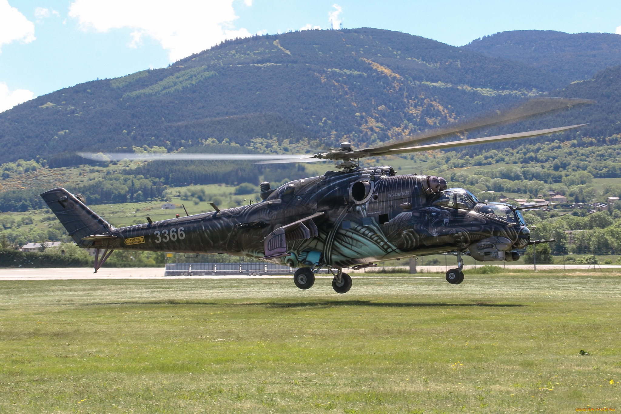 alien tiger mi-24, , , 